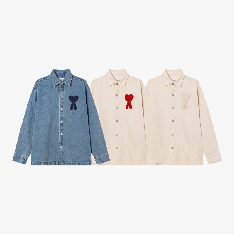 Ami Paris Heart-Embroidered Denim Shirt Tested: Fit, Embroidery and the Style-Code Trap