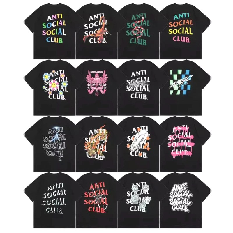 Anti Social Social Club Multicolor T-Shirt Collection Review: 230gsm Double-Yarn Raglan Tees