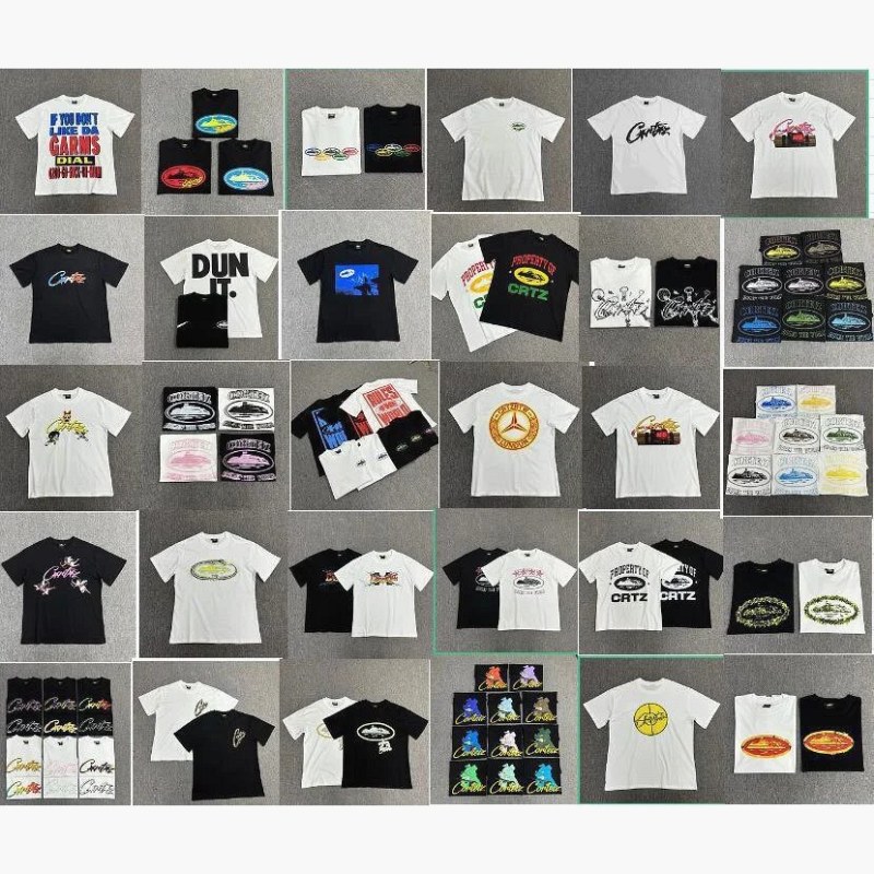 Corteiz Graphic Print Multicolor T-Shirt Review: Loose Fit, Polyester Blank, S–3XL