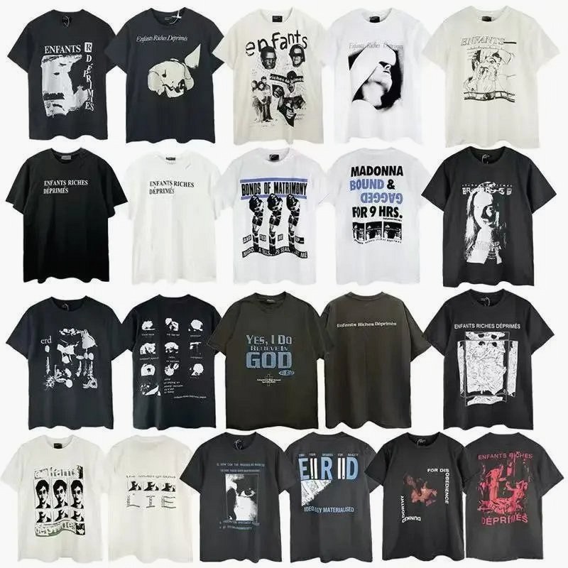 ERD Multicolor T-Shirt Collection Review: A $8.51 Face-Print Cotton Tee Tested Through Hipobuy