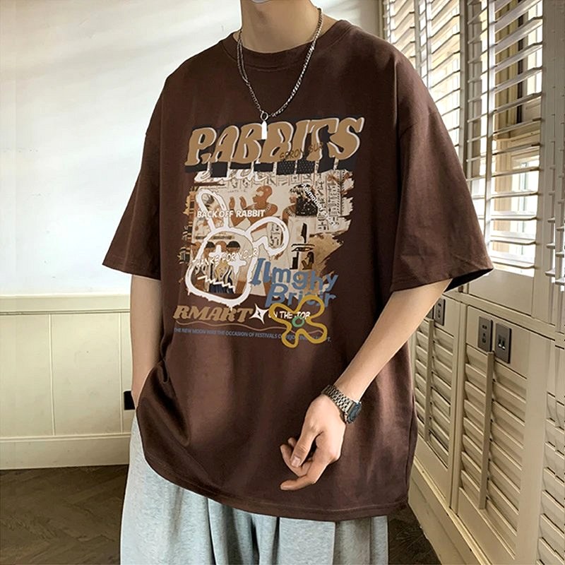 We Tested the Foreign Trade Brown Tee at $5.97: Loose Cotton, Seven Colorways