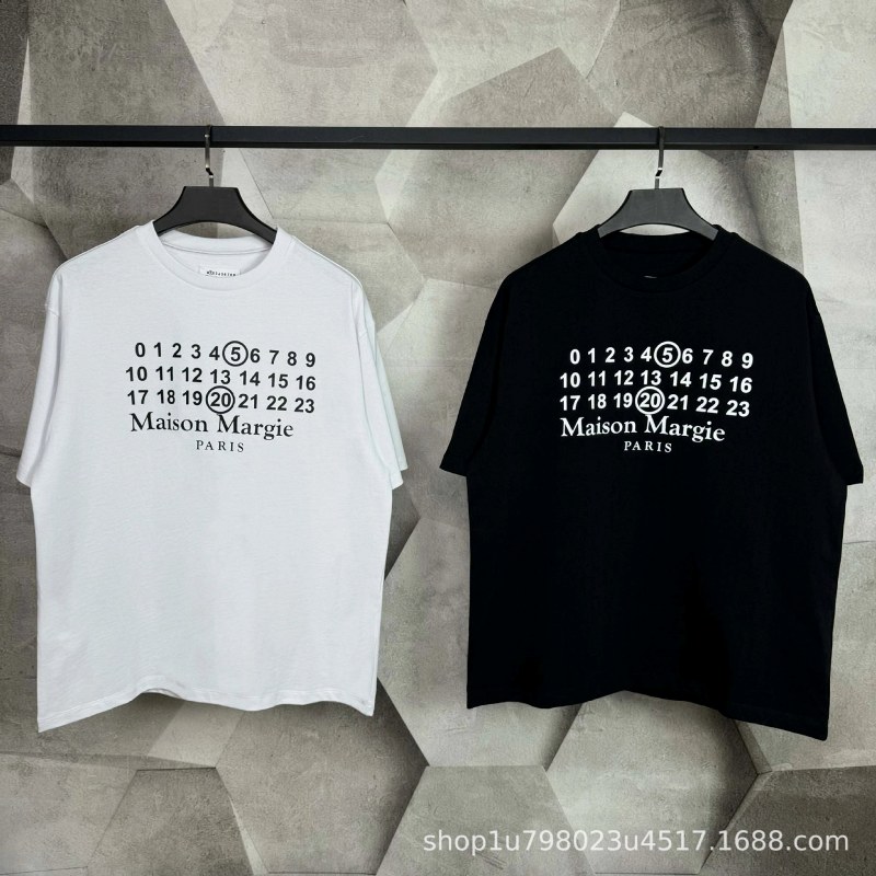 MM6 Digital T-Shirt Review: Testing the $22.09 Numeric Graphic Tee Against Margiela's Size Chart