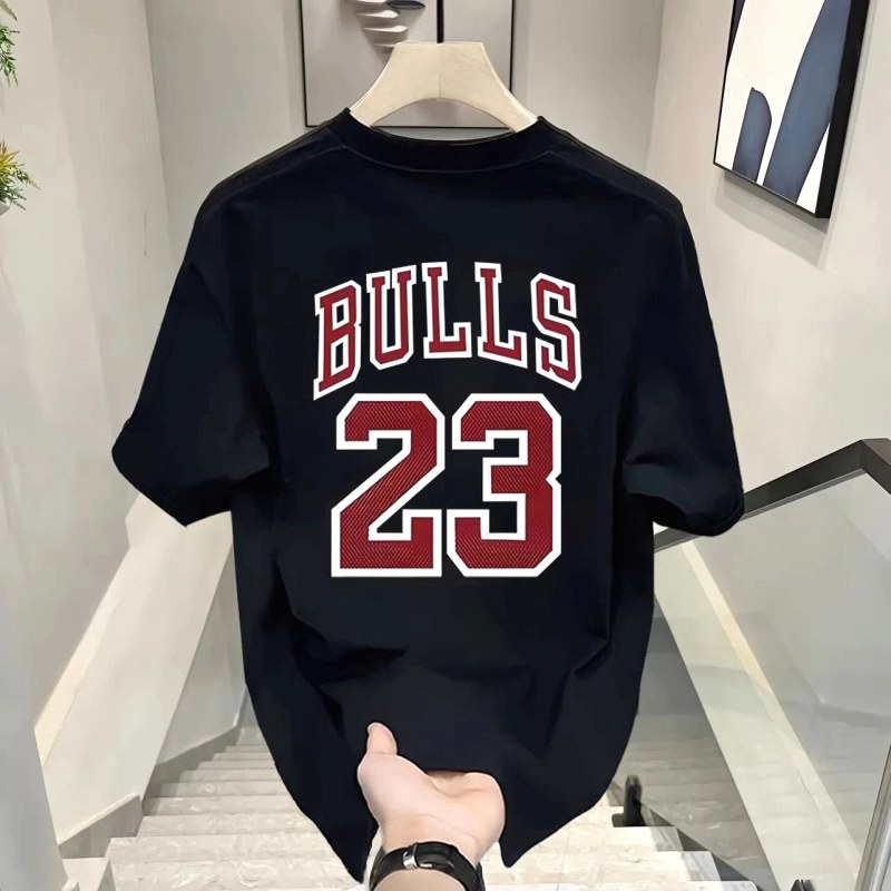 NBA Black T-Shirt in Casual Streetwear Style Review: A $5 Pure-Cotton Tee in Two Weights