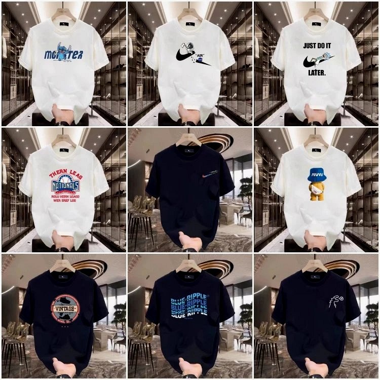 Nike Bear Graphic Multicolor T-Shirt Collection Review: A $3.88 Cotton Tee in 40-Plus Printways