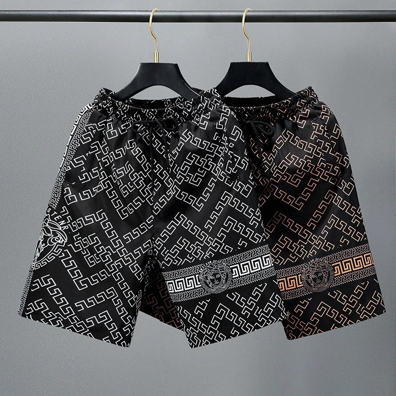 Versace Black Shorts Review: Five-Point Polyester, Sizes M-5XL, and the Measurement the Listing Never Gives You